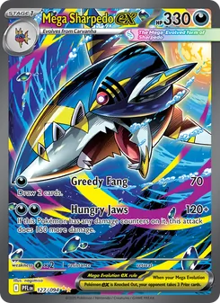Kaart Mega Sharpedo ex