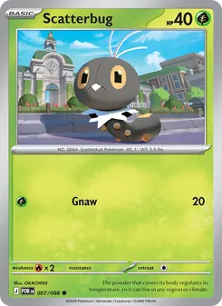Kaart Scatterbug