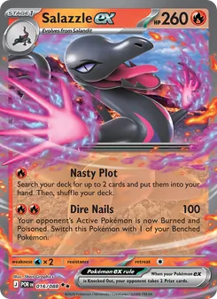 Kaart Salazzle ex