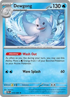 Kaart Dewgong