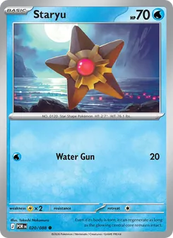 Kaart Staryu