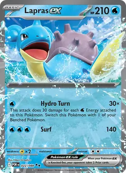 Kaart Lapras ex