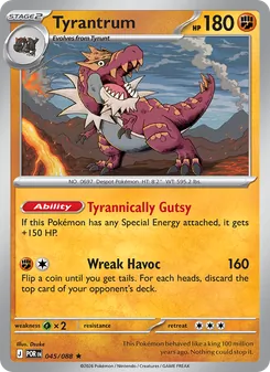 Kaart Tyrantrum