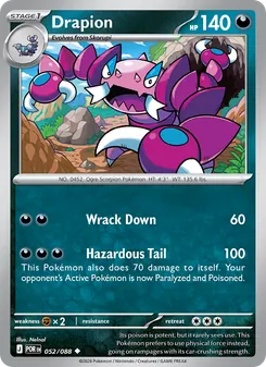 Kaart Drapion