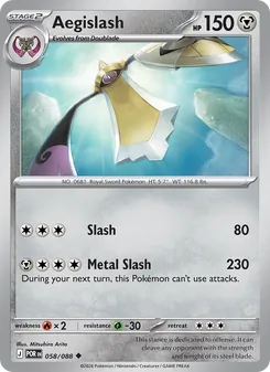 Kaart Aegislash