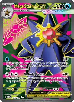 Kaart Mega Starmie ex