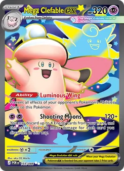 Kaart Mega Clefable ex