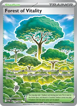 Kaart Forest of Vitality
