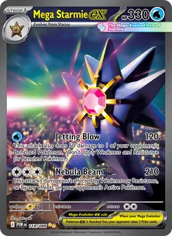 Kaart Mega Starmie ex