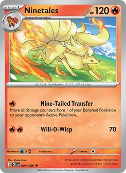 Kaart Ninetales