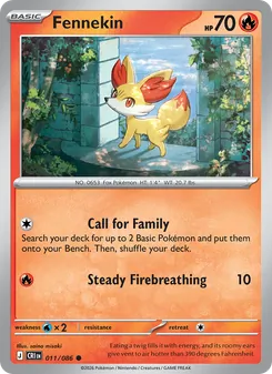 Kaart Fennekin