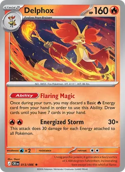 Kaart Delphox