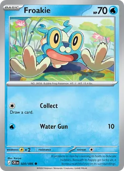 Kaart Froakie