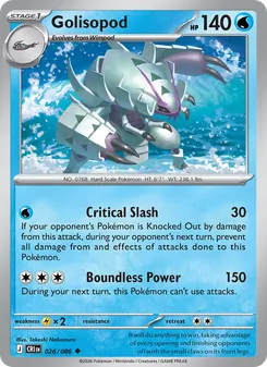 Kaart Golisopod