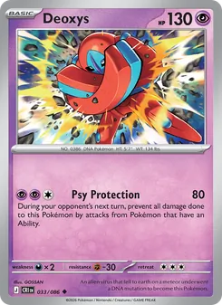 Kaart Deoxys