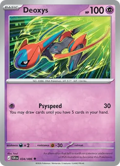 Kaart Deoxys