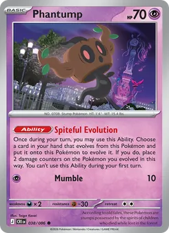 Kaart Phantump