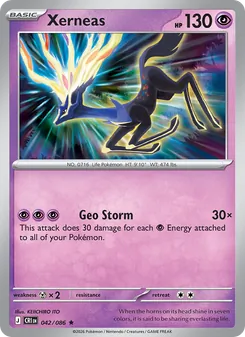 Kaart Xerneas