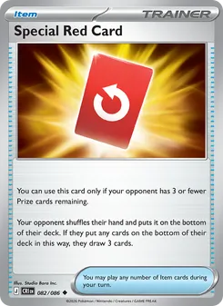 Kaart Special Red Card