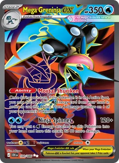 Kaart Mega Greninja ex