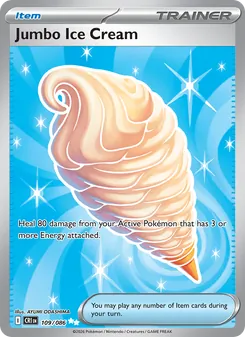 Kaart Jumbo Ice Cream