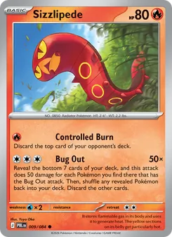 Kaart Sizzlipede
