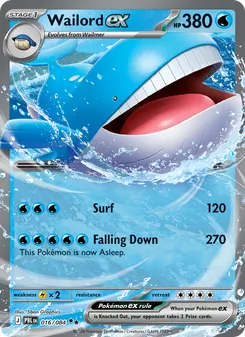 Kaart Wailord ex