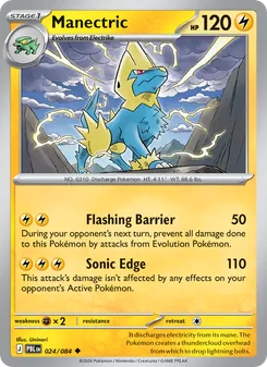 Kaart Manectric