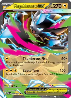 Kaart Mega Zeraora ex