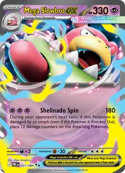 Kaart Mega Slowbro ex