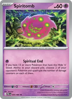 Kaart Spiritomb