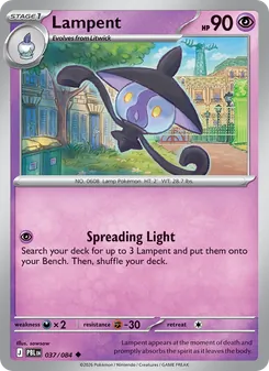 Kaart Lampent