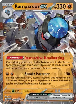 Kaart Rampardos ex