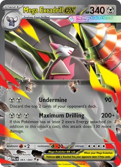 Kaart Mega Excadrill ex