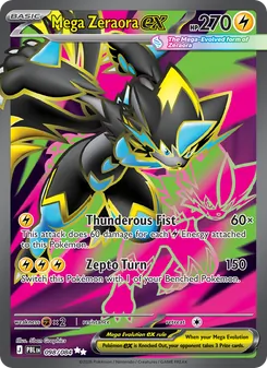 Kaart Mega Zeraora ex
