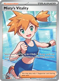 Kaart Misty's Vitality