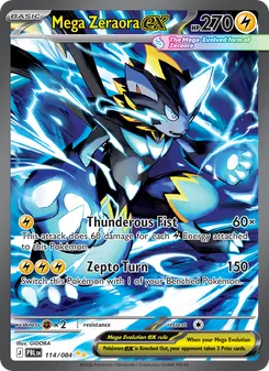 Kaart Mega Zeraora ex