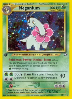 Kaart Meganium