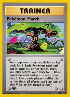 Kaart Pokémon March