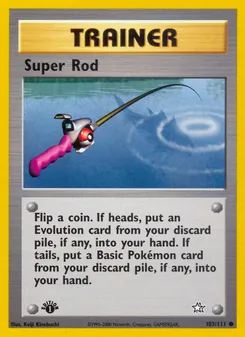 Kaart Super Rod