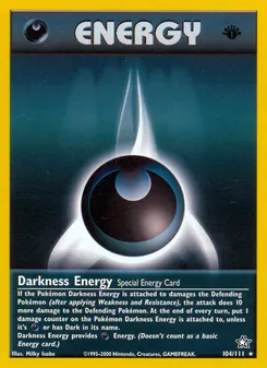 Kaart Darkness Energy