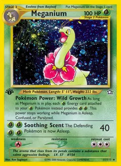 Kaart Meganium