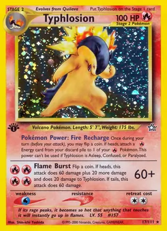 Kaart Typhlosion