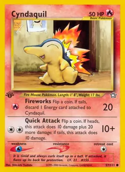 Kaart Cyndaquil