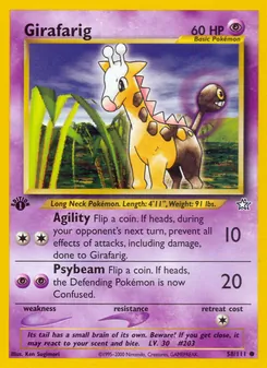 Kaart Girafarig