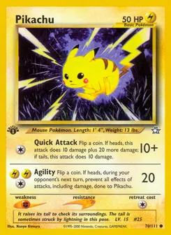 Kaart Pikachu