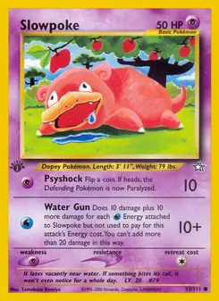 Kaart Slowpoke