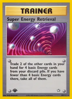 Kaart Super Energy Retrieval