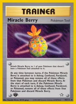 Kaart Miracle Berry