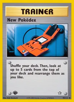 Kaart New Pokédex